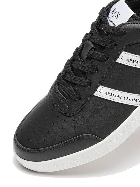 A|X STRIPES Baskets noir + blanc op. - Chaussures Homme