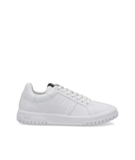 ARMANI EXCHANGE A|X Baskets avec logo latéral blanc brillant - Chaussures Homme - 2
