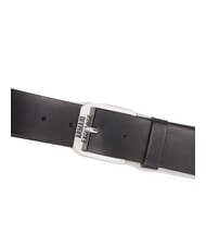 ARMANI EXCHANGE A|X Ceinture en cuir, peut être raccourcie Noir - Ceintures - 3