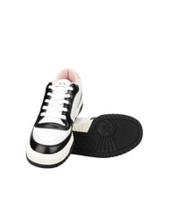 ARMANI EXCHANGE AX LOGO Baskets MULTICOLORE / OP.WHITE + NOIR - Chaussures Femme - 4