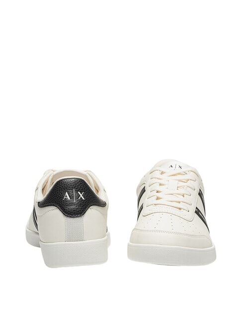 A|X STRIPES Baskets blanc cassé + noir - Chaussures Homme