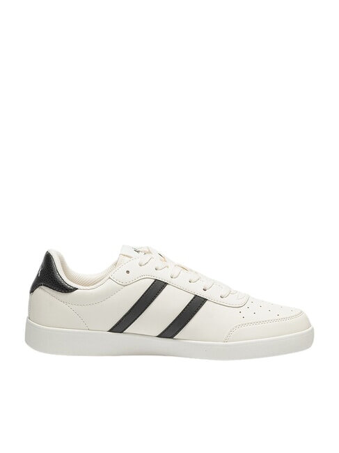 A|X STRIPES Baskets blanc cassé + noir - Chaussures Homme