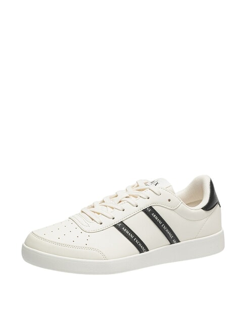A|X STRIPES Baskets blanc cassé + noir - Chaussures Homme