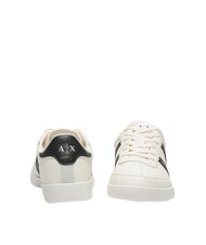 ARMANI EXCHANGE A|X STRIPES Baskets blanc cassé + noir - Chaussures Homme - 6