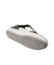 ARMANI EXCHANGE A|X Baskets en tissu mesh blanc cassé + noir - Chaussures Homme - 3