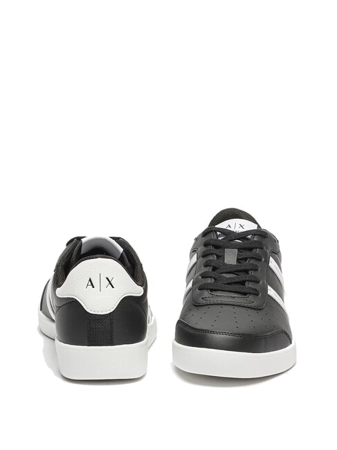 A|X STRIPES Baskets noir + blanc op. - Chaussures Homme