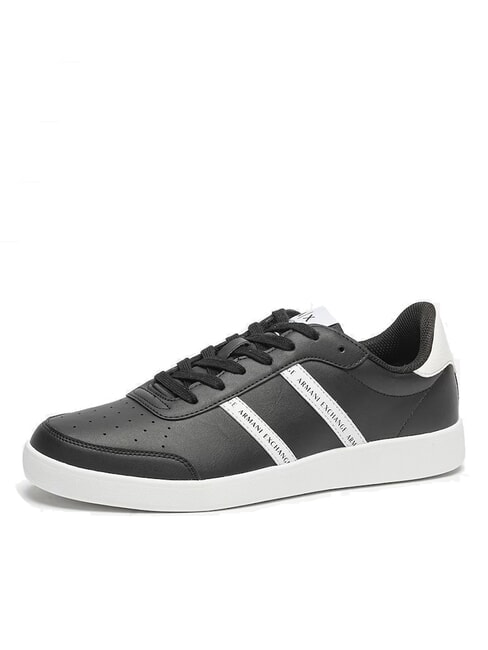 A|X STRIPES Baskets noir + blanc op. - Chaussures Homme