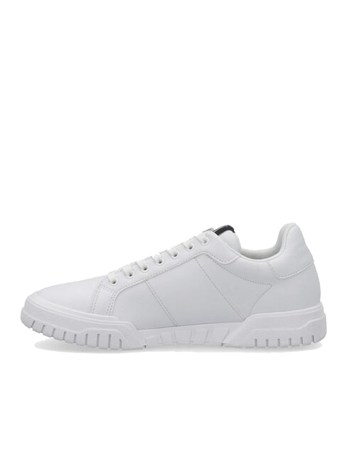 A|X Baskets avec logo lat&eacute;ral blanc brillant - Chaussures Homme