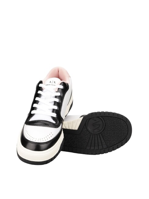 AX LOGO Baskets MULTICOLORE / OP.WHITE + NOIR - Chaussures Femme