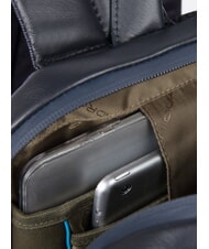 PIQUADRO Sac à dos URBAN, support PC 14 " bleu - Sacs à dos pour ordinateur portable - 5