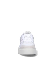 ARMANI EXCHANGE AX LOGO Baskets à plateforme op.blanc+rose - Chaussures Femme - 4