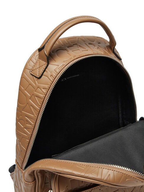 LOGO ALL OVER Sac à dos avec poche pisco noir - Sacs pour Femme