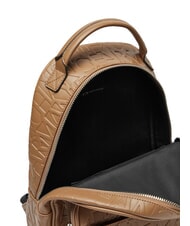 ARMANI EXCHANGE LOGO ALL OVER Sac à dos avec poche pisco noir - Sacs pour Femme - 5
