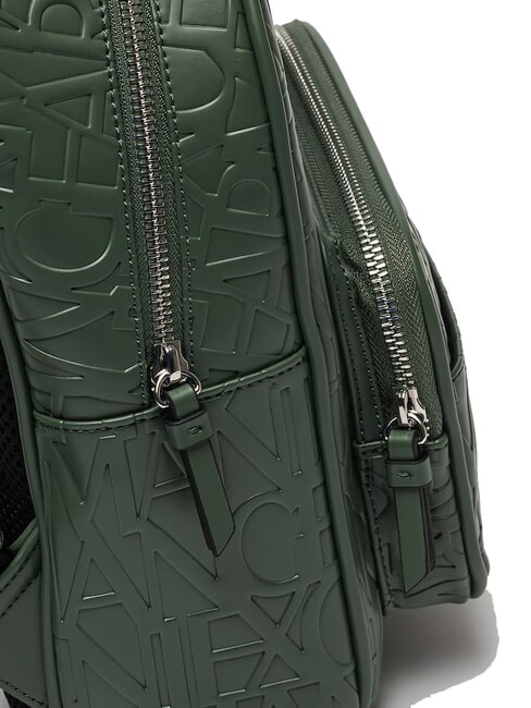 LOGO ALL OVER Sac à dos avec poche absinthe - Sacs pour Femme