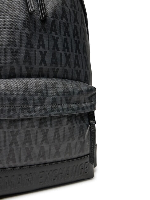 A|X LOGO ALL OVER Sac à dos pour ordinateur portable 15,6" asphalte/noir - Sacs à dos pour ordinateur portable