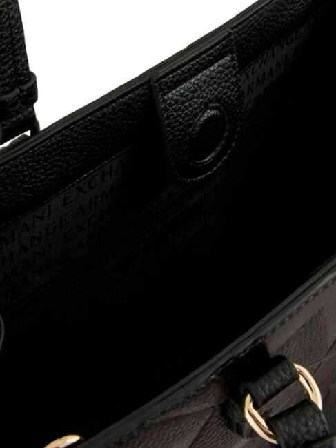 A|X MONOGRAM Sac cabas porté épaule noir noir - Sacs pour Femme