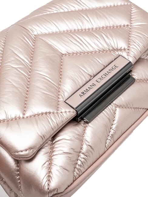 A|X PUFFY Mini sac matelassé or rose - Sacs pour Femme