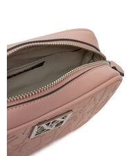 ARMANI EXCHANGE LOGO EMBOSSED Mini sac à bandoulière punch au lait - Sacs pour Femme - 4