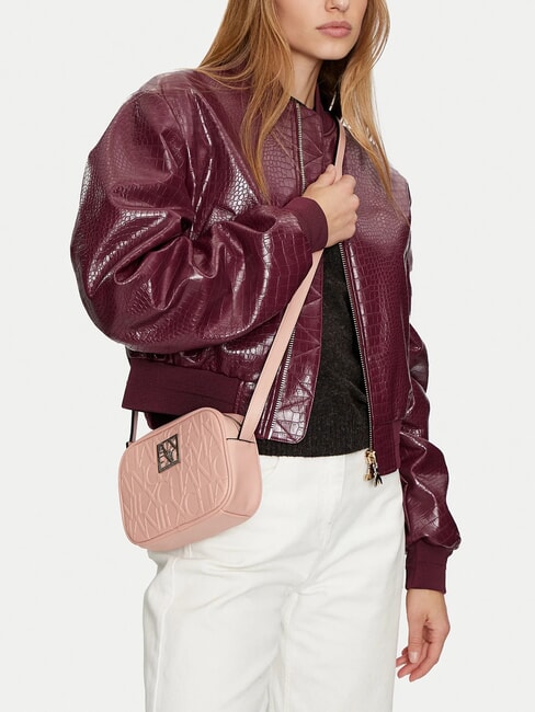 LOGO EMBOSSED Mini sac à bandoulière punch au lait - Sacs pour Femme