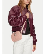ARMANI EXCHANGE LOGO EMBOSSED Mini sac à bandoulière punch au lait - Sacs pour Femme - 5