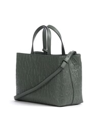 ARMANI EXCHANGE LOGO EMBOSSED Sac &agrave; main, avec bandouli&egrave;re absinthe - Sacs pour Femme - 2