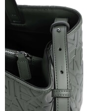 ARMANI EXCHANGE LOGO EMBOSSED Sac &agrave; main, avec bandouli&egrave;re absinthe - Sacs pour Femme - 3