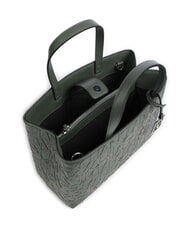 ARMANI EXCHANGE LOGO EMBOSSED Sac &agrave; main, avec bandouli&egrave;re absinthe - Sacs pour Femme - 4