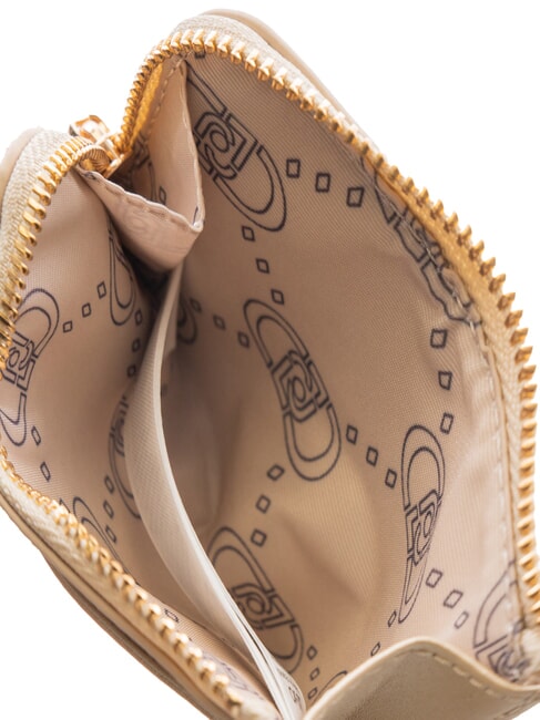 CALIWEN Porte-cartes zippé or - Portefeuilles Femme