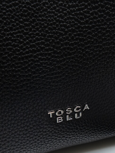 CAMOGLI Sac bandouli&egrave;re avec poches lat&eacute;rales Noir - Sacs pour Femme