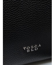TOSCA BLU CAMOGLI Sac bandouli&egrave;re avec poches lat&eacute;rales Noir - Sacs pour Femme - 4