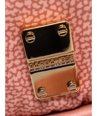 BORBONESE CAHIER HOBO SMALL Sac bandoulière avec bandoulière rouge à lèvres - Sacs pour Femme - 4