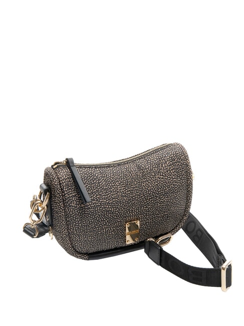 CAHIER HOBO SMALL Sac bandoulière avec bandoulière OP / NATUREL / NOIR - Sacs pour Femme