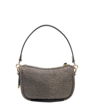 BORBONESE CAHIER HOBO SMALL Sac bandoulière avec bandoulière OP / NATUREL / NOIR - Sacs pour Femme - 3