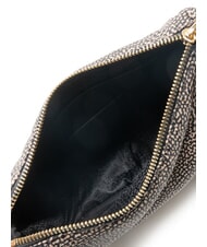 BORBONESE CAHIER HOBO SMALL Sac bandoulière avec bandoulière OP / NATUREL / NOIR - Sacs pour Femme - 5