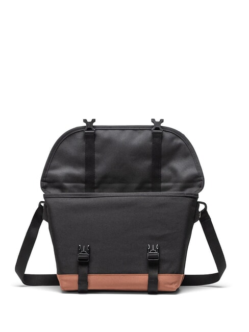 COVE Dossier Messenger, PC 15,6" noir/marron selle - Porte Documents Travail