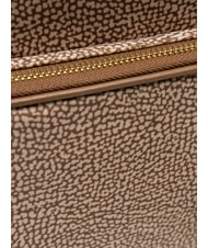 BORBONESE CAMERA CASE MEDIA ECO LINE Sac &agrave; bandouli&egrave;re mer Beiger - Sacs pour Femme - 3