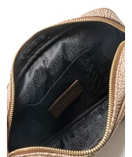 BORBONESE CAMERA CASE MEDIA ECO LINE Sac &agrave; bandouli&egrave;re mer Beiger - Sacs pour Femme - 5