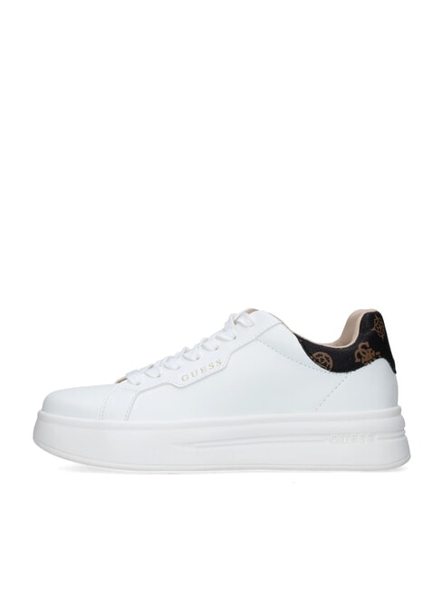 WINNIE Baskets Blanc / marron - Chaussures Femme