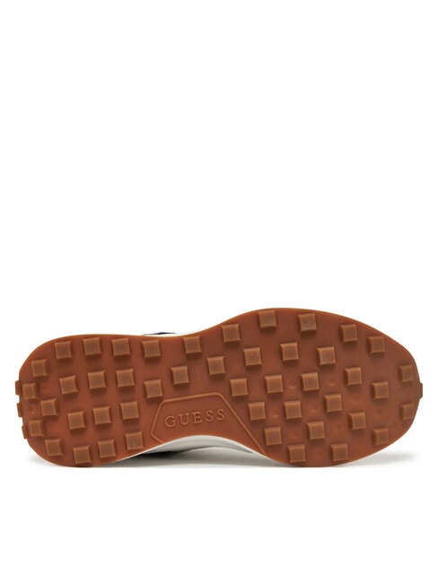 LUCKEI baskets &agrave; logo 4G Blanc / marron - Chaussures Femme