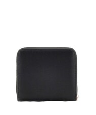 GUESS NASTRA Petit portefeuille zippé autour NOIR - Portefeuilles Femme - 3