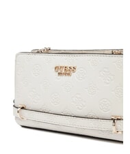 GUESS ZARELA  Sac à bandoulière logo blanc cassé - Sacs pour Femme - 3