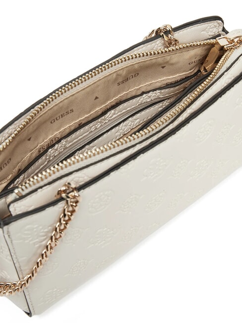 ZARELA  Sac à bandoulière logo blanc cassé - Sacs pour Femme