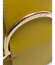 BORBONESE 110  Sac bandoulière micro, en cuir vert - Sacs pour Femme - 3