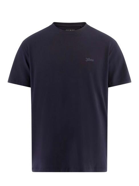 BASIC PIMA T-shirt en coton extensible smartblue - T-shirt