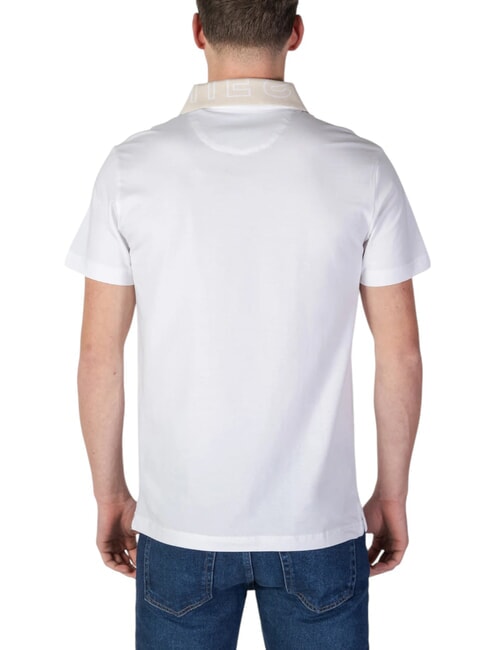 NOLAN SS Polo stretch &agrave; manches courtes blanc pur - chemise polo
