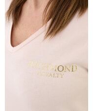 JOHN RICHMOND VATICI T-shirt extensible poudre/or - T-shirt - 3