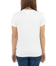 JOHN RICHMOND MECHI T-shirt stretch logo strass blanc - T-shirt - 2