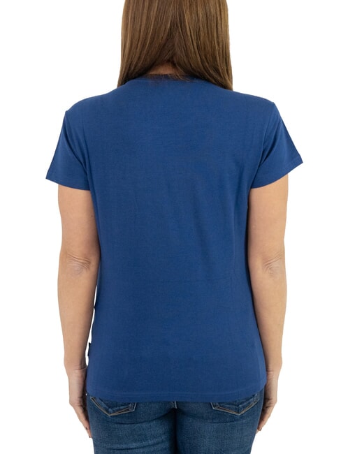 VATICI T-shirt extensible bleu foncé/argent - T-shirt