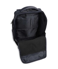 PIQUADRO CRONUS Sac &agrave; dos en cuir, support ordinateur 14" bleu - Sacs &agrave; dos pour ordinateur portable - 3