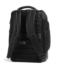 PIQUADRO CRONUS Sac &agrave; dos en cuir, support ordinateur 14" Noir - Sacs &agrave; dos pour ordinateur portable - 2
